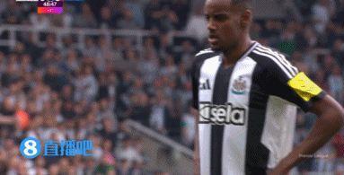 伊镇不胜就降级！伊萨克点射入网&31轮22球 纽卡半场领先10人伊镇