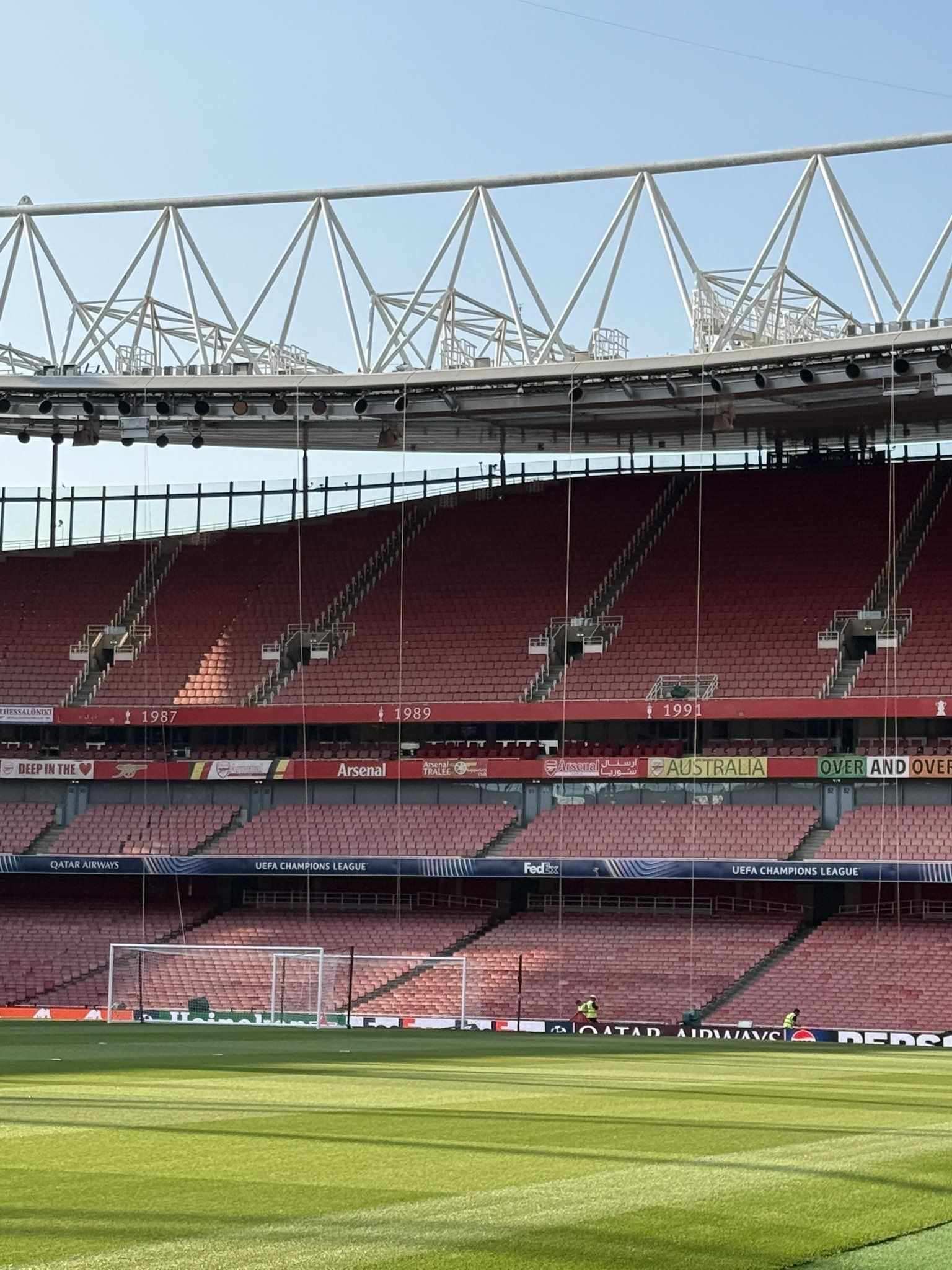 阿森纳今夜将揭幕酋长球场有史以来最大Tifo，为枪手大炮设计