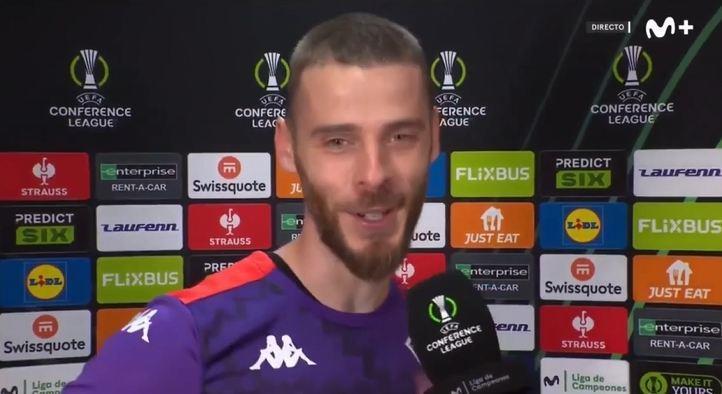 德赫亚：和安东尼训练1000次都没右脚进球 带走他和伊斯科的球衣