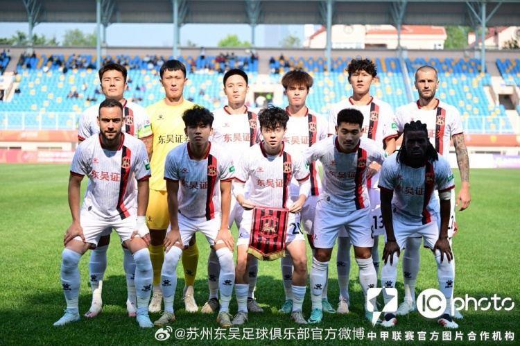 苏州东吴客场1-0战胜青岛红狮，科维奇再次当选全场最佳球员