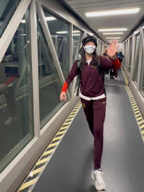 到美国啦！集训一切顺利，争取好的表现哟