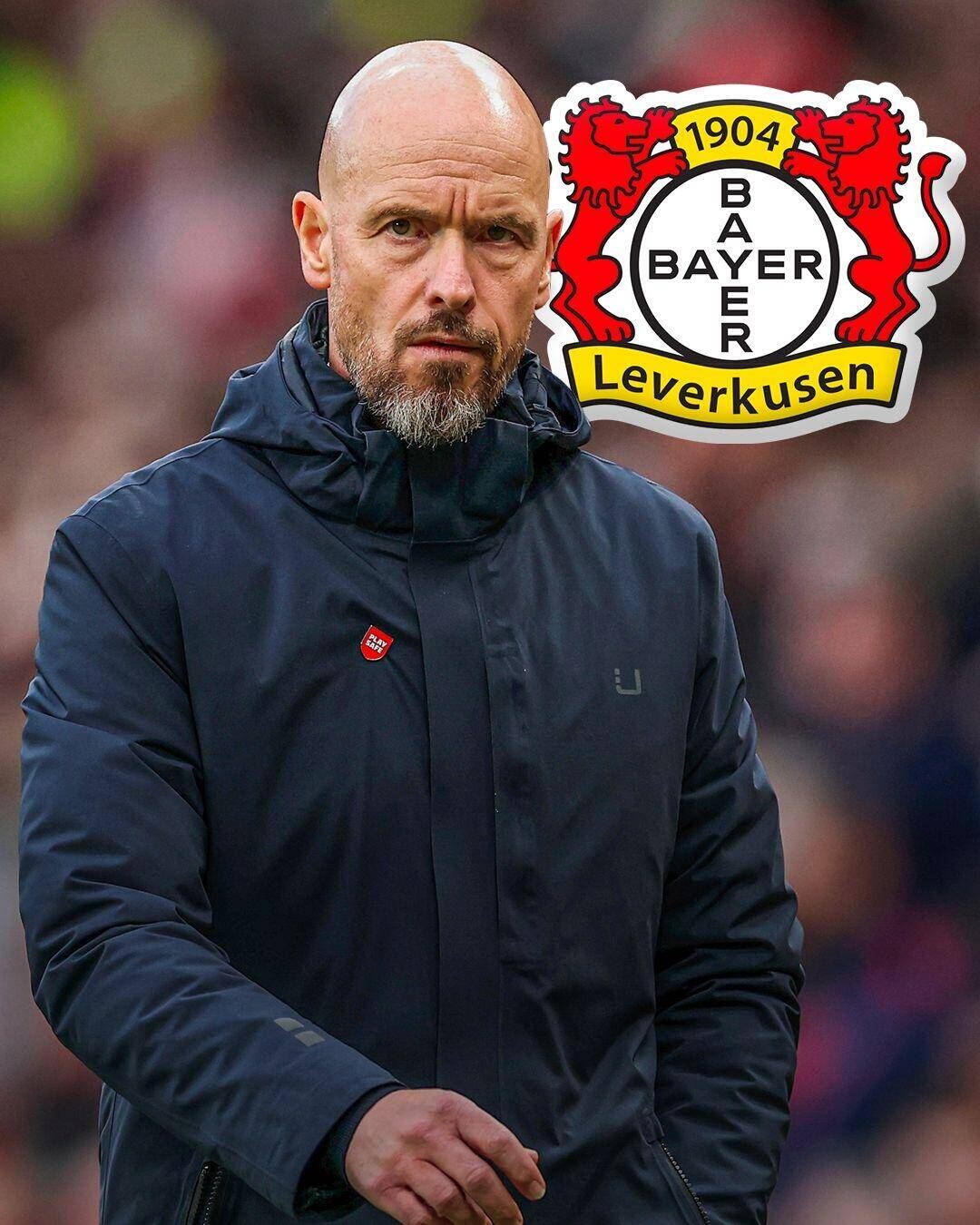 Here we go！罗马诺：55岁滕哈赫将出任勒沃库森新帅，签约2年