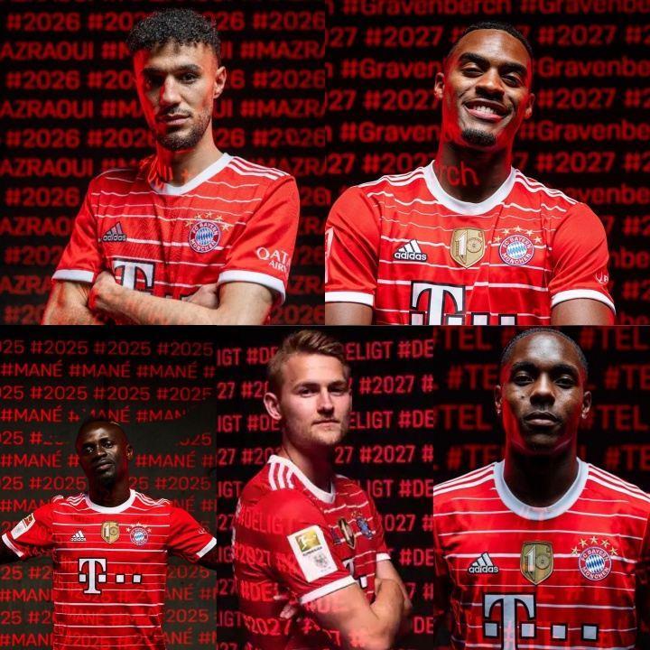 打几分22-23赛季拜仁花1.5亿签马内等8将 如今全离队换回1.72亿