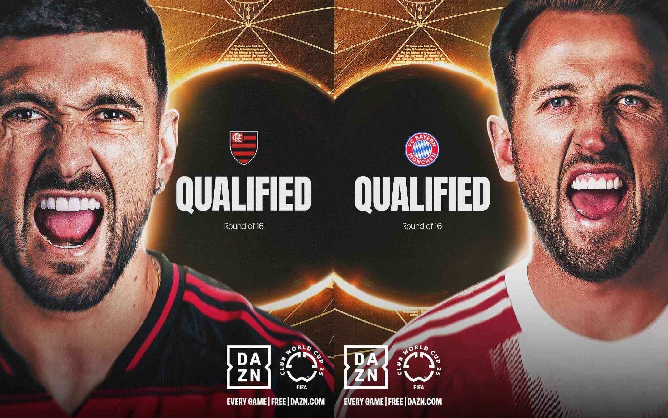 2队出局！新世俱杯16强：拜仁&弗拉门戈提前出线 28队争剩余14席