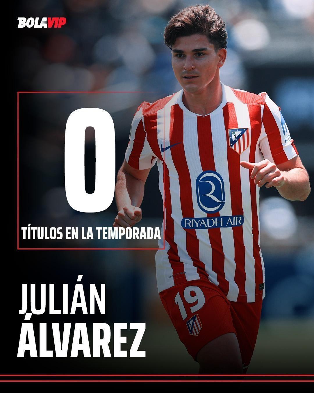 四大皆空马竞世俱杯小组出局，阿尔瓦雷斯生涯首度赛季无冠