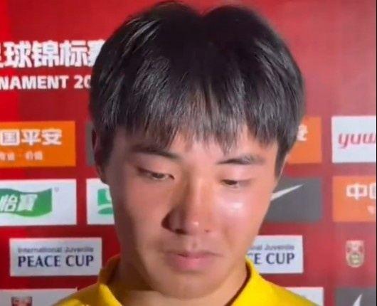 帅惟浩谈及失单刀再落泪：很对不起大家 这是我的责任 会好好训练