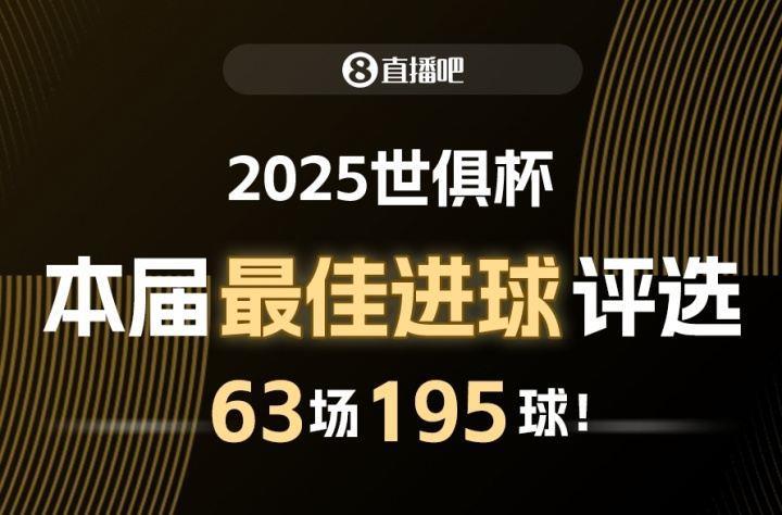 2025世俱杯最佳进球候选：梅西任意球，姆巴佩侧勾入围！