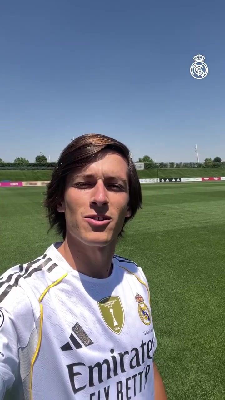 A费录制视频问候皇马球迷：感谢你们的欢迎，Hala Madrid！