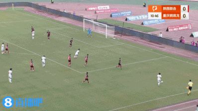 半场-陕西联合0-2重庆铜梁龙 张志雄抢点破门李镇全推射建功