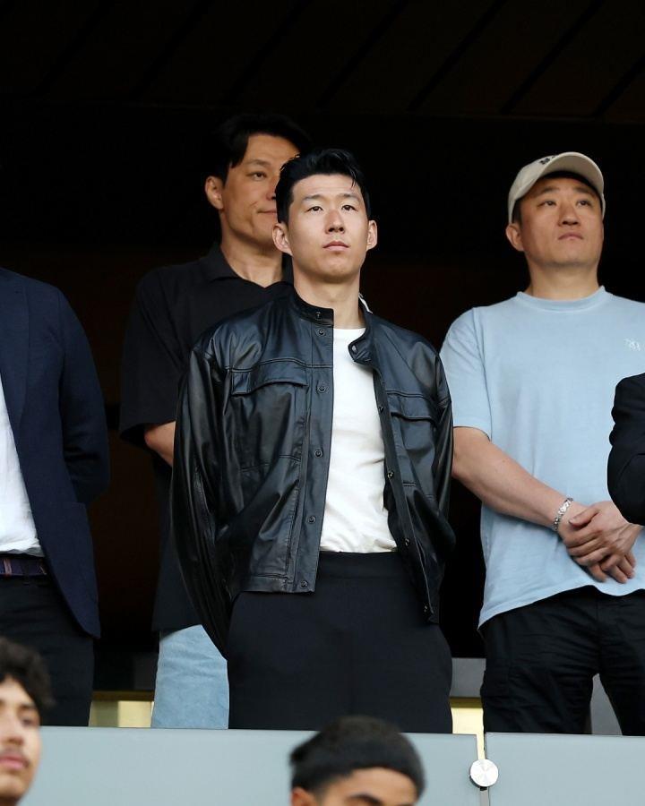 官推宣？孙兴慜观战洛杉矶FC，联盟杯官推：欢迎回家！