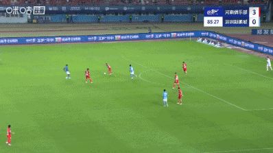 打花了！杨意林推射破门后姆巴佩式庆祝，河南4-0领先新鹏城