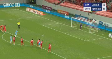 纳萨里奥造点，卡多索点射破门，河南扳回一球仍1-4落后海港