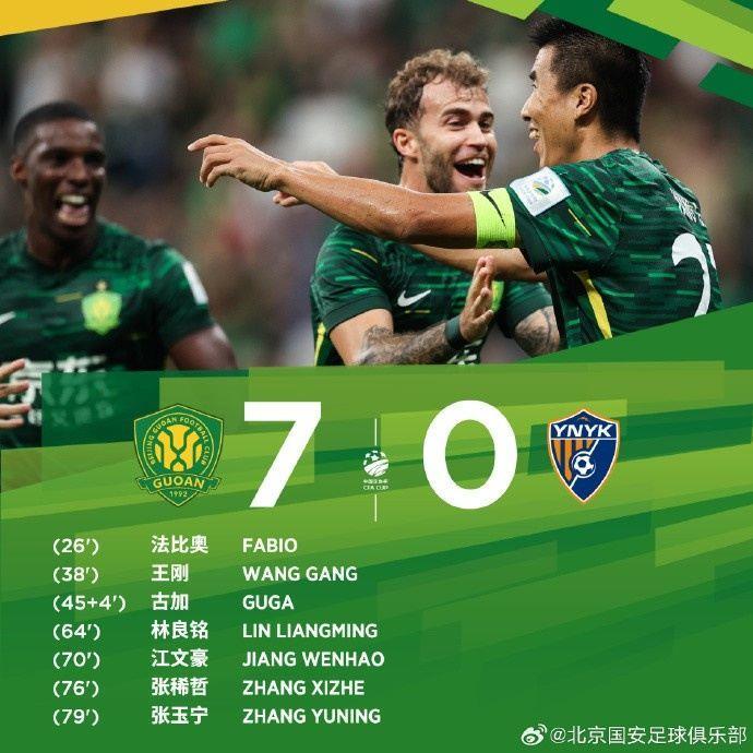 冲击第5冠！国安队史第7次晋级决赛，连克3支中超球队晋级