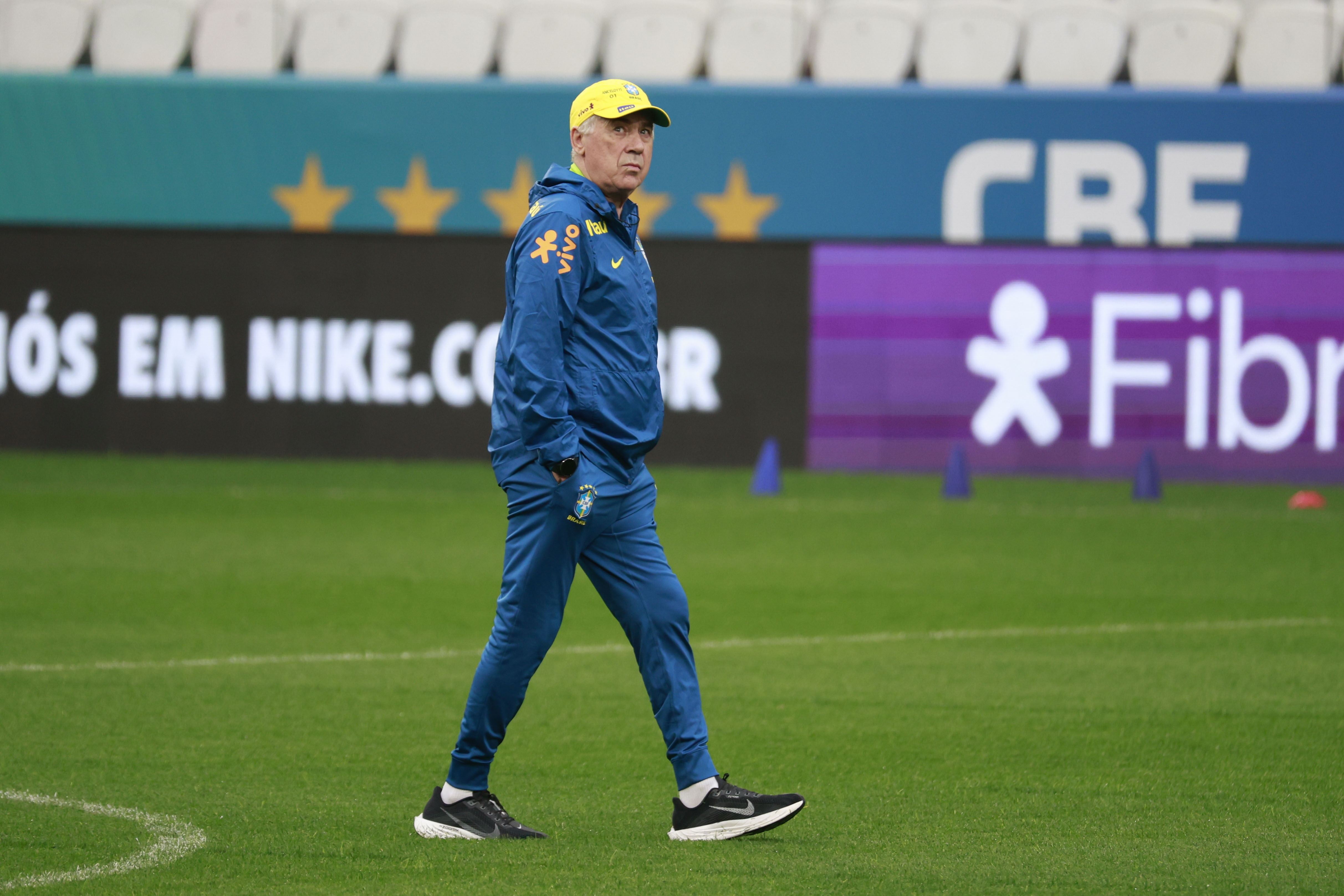 阿斯：安切洛蒂公布巴西名单，罗德里戈和内马尔因身体问题落选