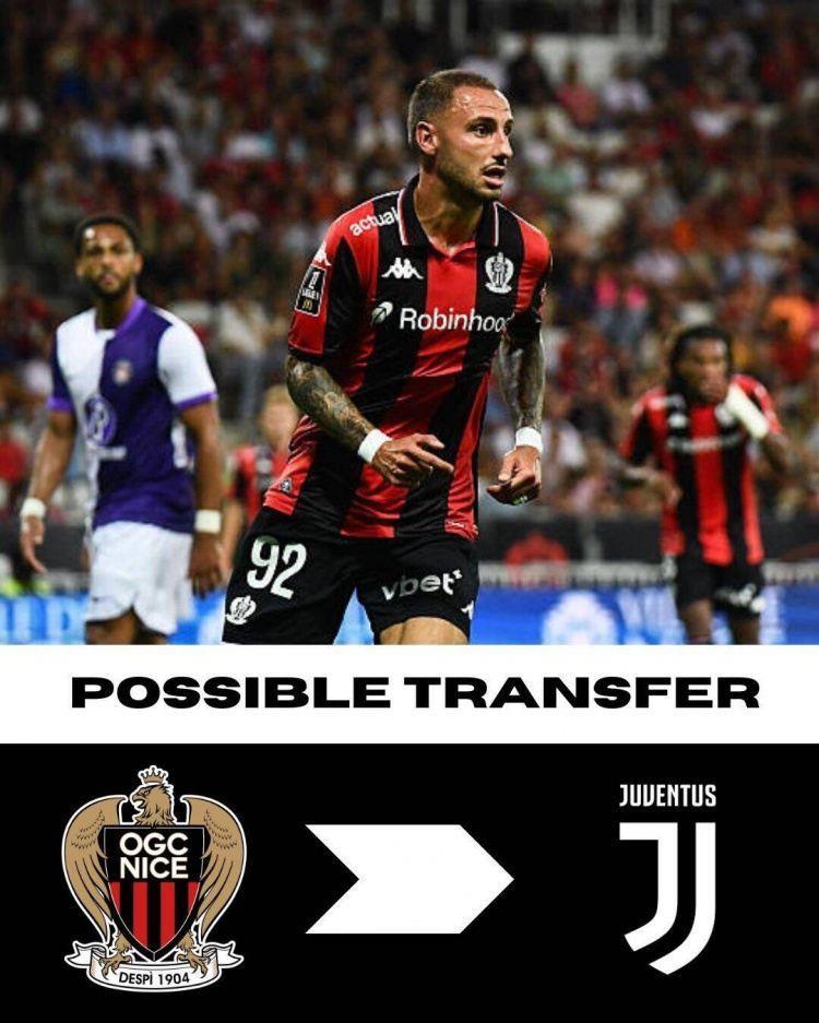 迪马济奥：尤文求购法国后卫克劳斯，正在等待尼斯俱乐部的回应