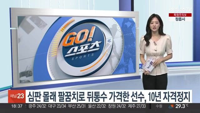 韩国业余联赛惊现10年禁赛重罚，涉事人蓄意肘击对手后脑勺