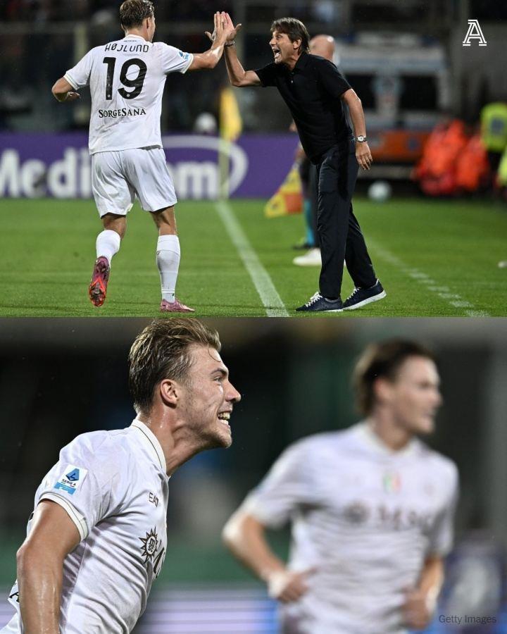 好起来了！霍伊伦世欧预破4个月球荒，那不勒斯首秀破门 连场进球