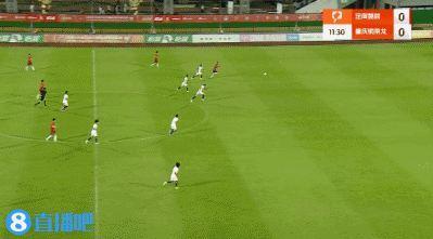 半场-定南赣联3-0重庆铜梁龙 埃里克斯双响 屡失良机 唐诗破门