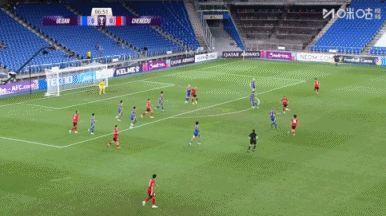 蓉城逃过一劫，前三镇外援马尔康后点凌空侧勾偏出球门