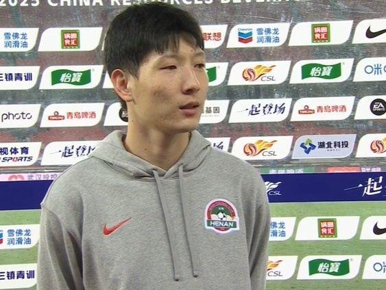 卢永涛：打进两球很幸运 相信在主教练带领下我们会越来越好