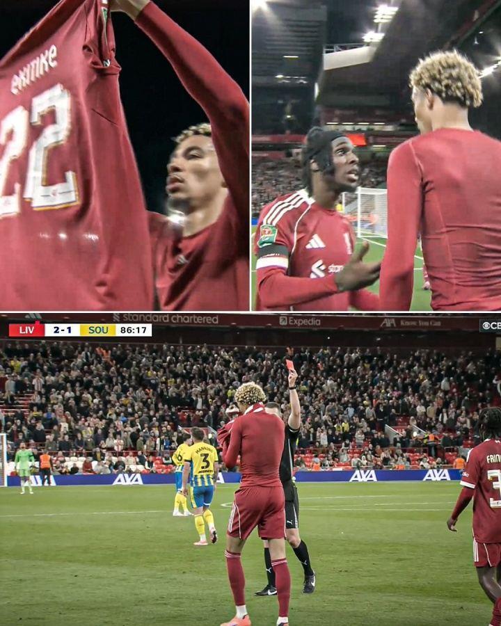 飘了？9500万新援埃基蒂克8场5球1助 联赛杯绝杀脱衣染红英超停赛