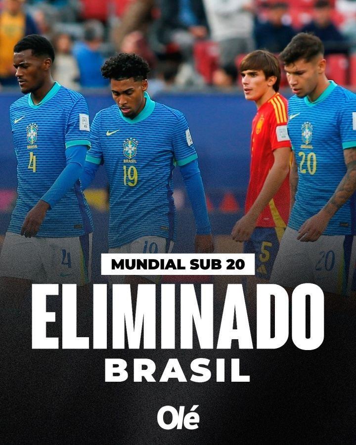 这组绝了！五冠巴西世青赛小组垫底出局，同小组2/3名现均杀入8强