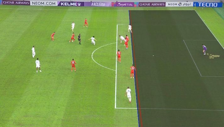 逃过一劫！相马勇纪抽射破门被判越位在先，进球无效