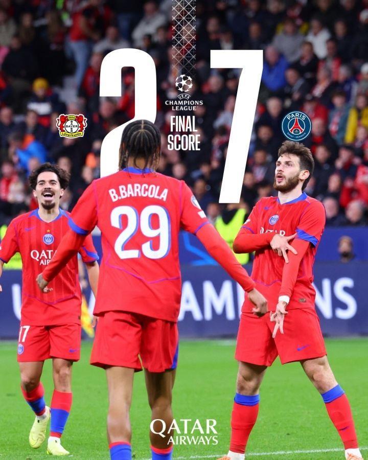 造2场惨案 客胜巴萨！巴黎欧冠魔鬼赛程仍摧枯拉朽，将战拜仁热刺