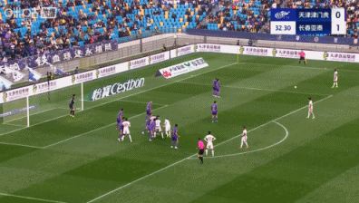 西普里安任意球似传似射,基莱斯将球挡进自家门!亚泰2-0领先!