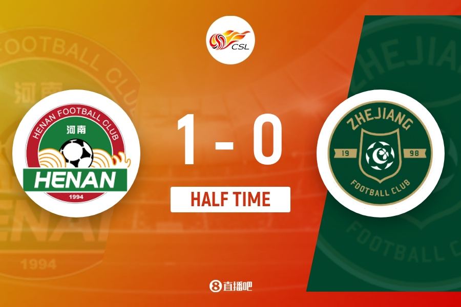 半场-河南1-0浙江 李提香自摆乌龙河南后防3人染黄