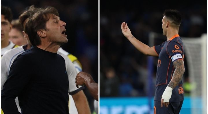 早有恩怨！孔蒂在国米就曾与劳塔罗起冲突，通过一场拳击和解