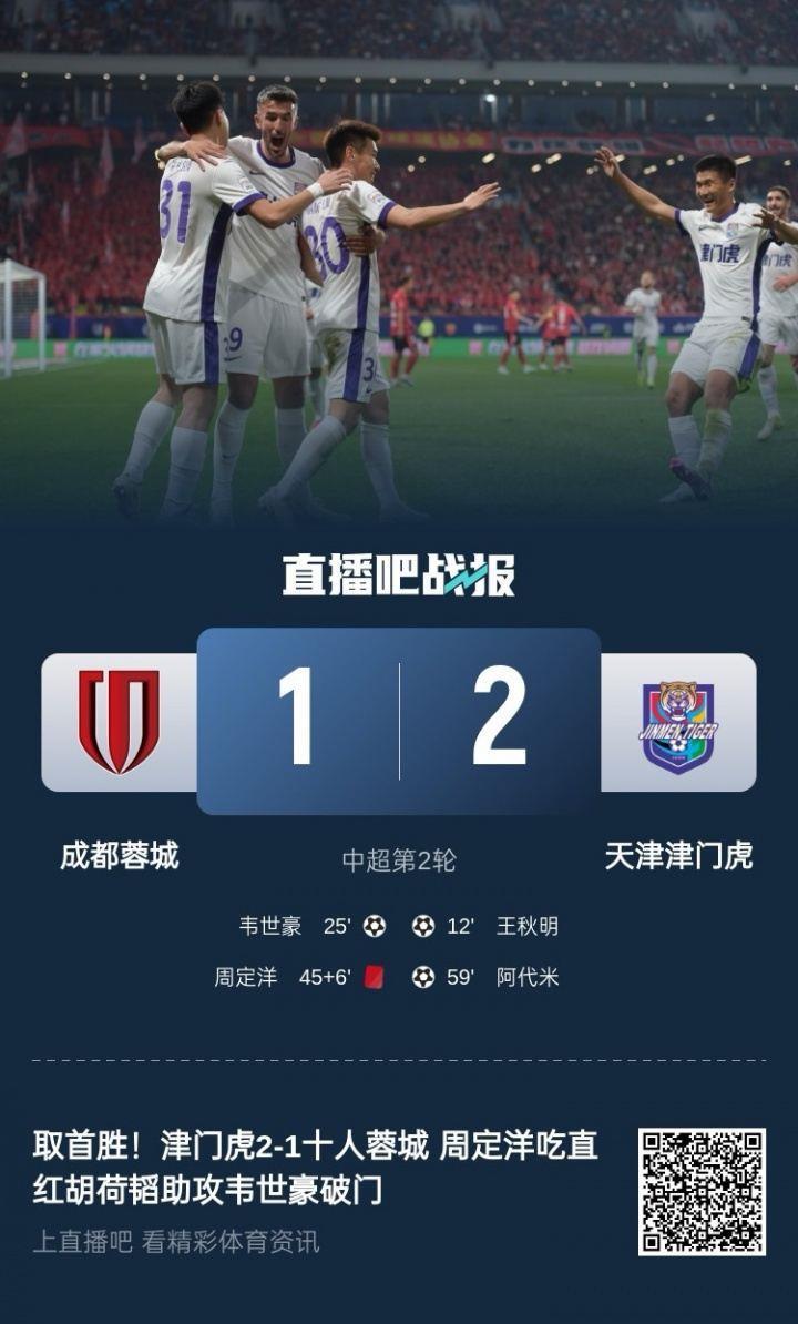老对手！蓉城本赛季联赛4负，分别是遭河南和天津津门虎双杀