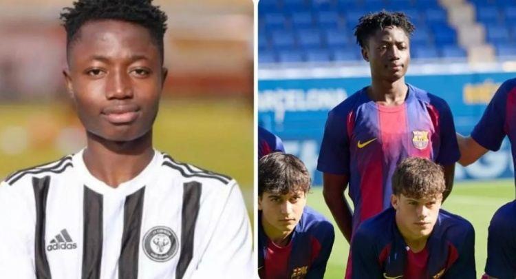 每体谈巴萨青年A队新星加里巴:技术出众的中卫,视普约尔为偶像