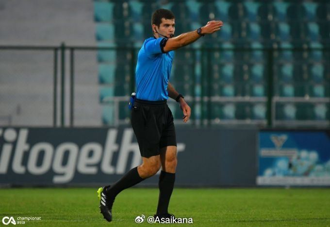 2025-26赛季亚冠精英联赛 联赛阶段武里南联vs上海海港裁判组信息