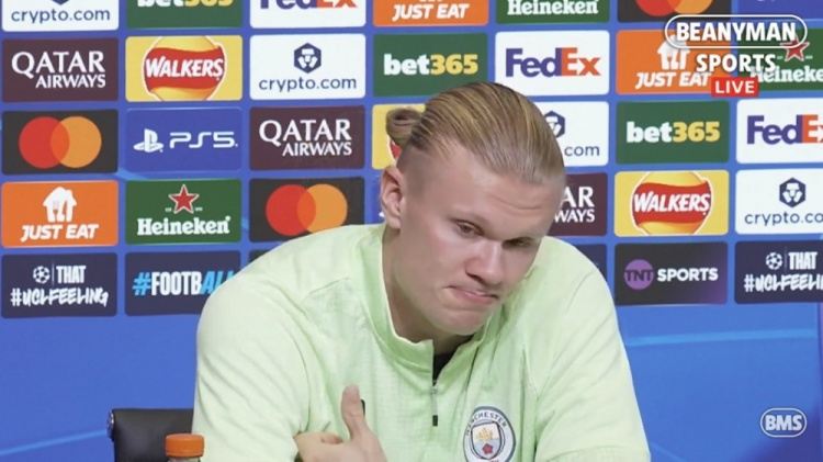 哈兰德：别拿我和梅罗比较、没人比得上 谢尔基有天赋像德布劳内