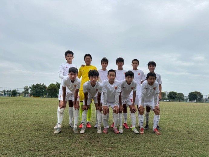 中国足球青少年精英联赛，上海海港U15队7-1海门珂缔缘U15队