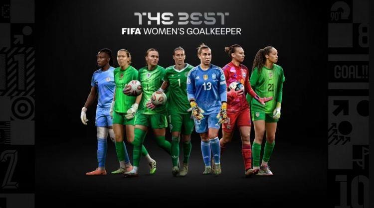 FIFA年度最佳女足门将候选：汉普顿、科尔、恩德勒在列