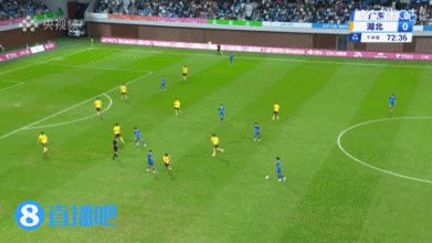 U20广东1-0领先！杨希禁区线上放倒对手送点，钟文点射破门