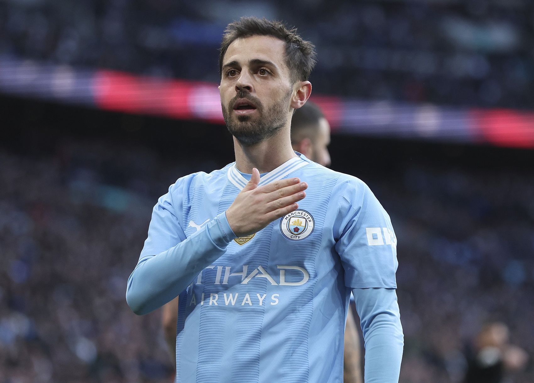 传控变跑轰！曼城跑动数据领跑英超，B席场均12.11公里英超第三