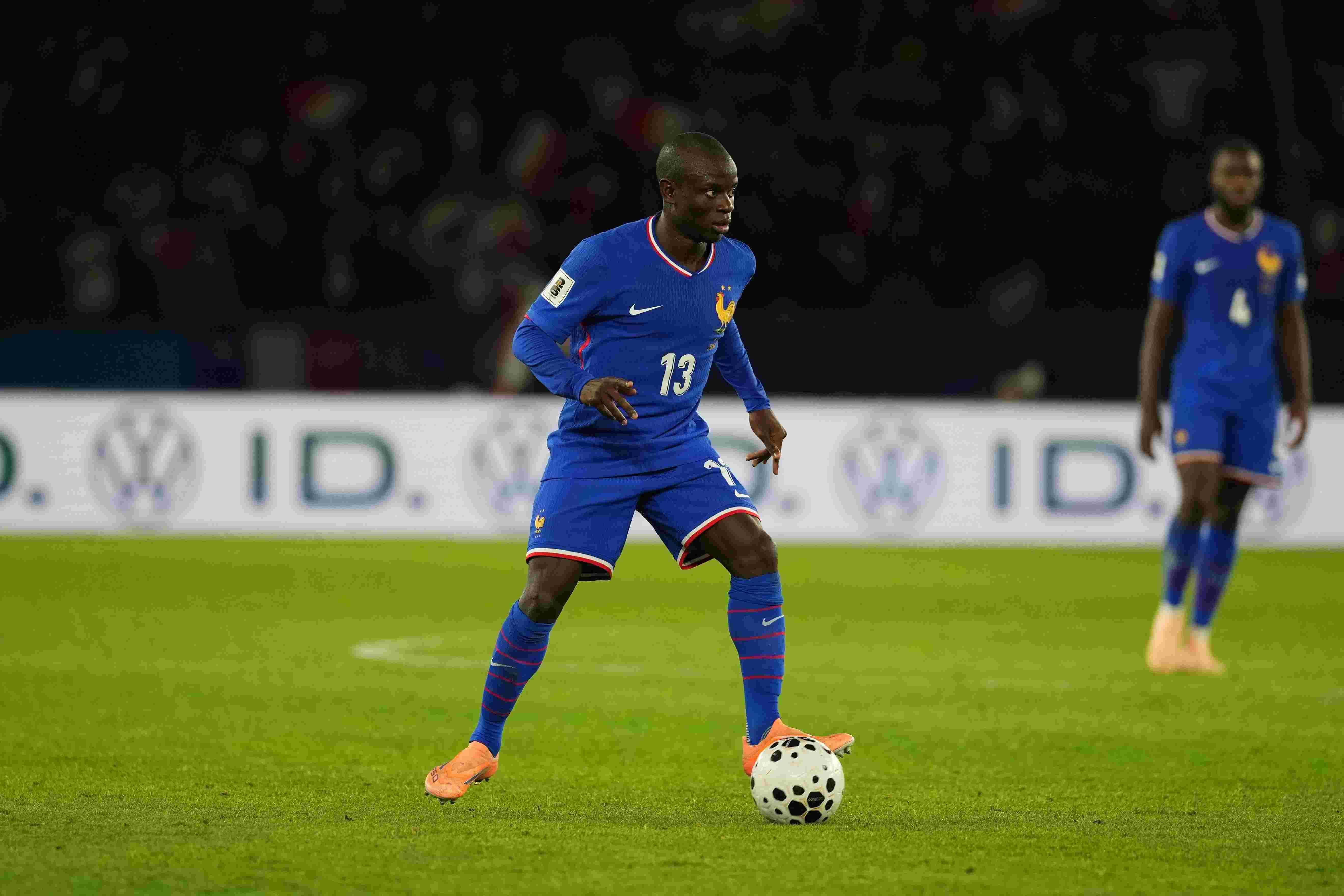 还能战！34岁坎特国家队送助攻数据完美，加盟沙特2年身价剩500万