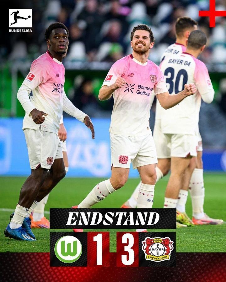 有能！尤尔曼接手药厂德甲7胜1平只输拜仁 联赛第12北伐至第2