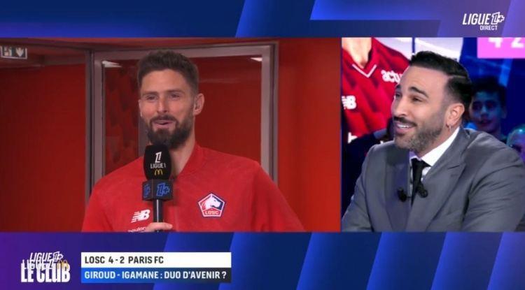 吉鲁接受前国家队队友拉米采访：你还是那么帅 破球荒我如释重负