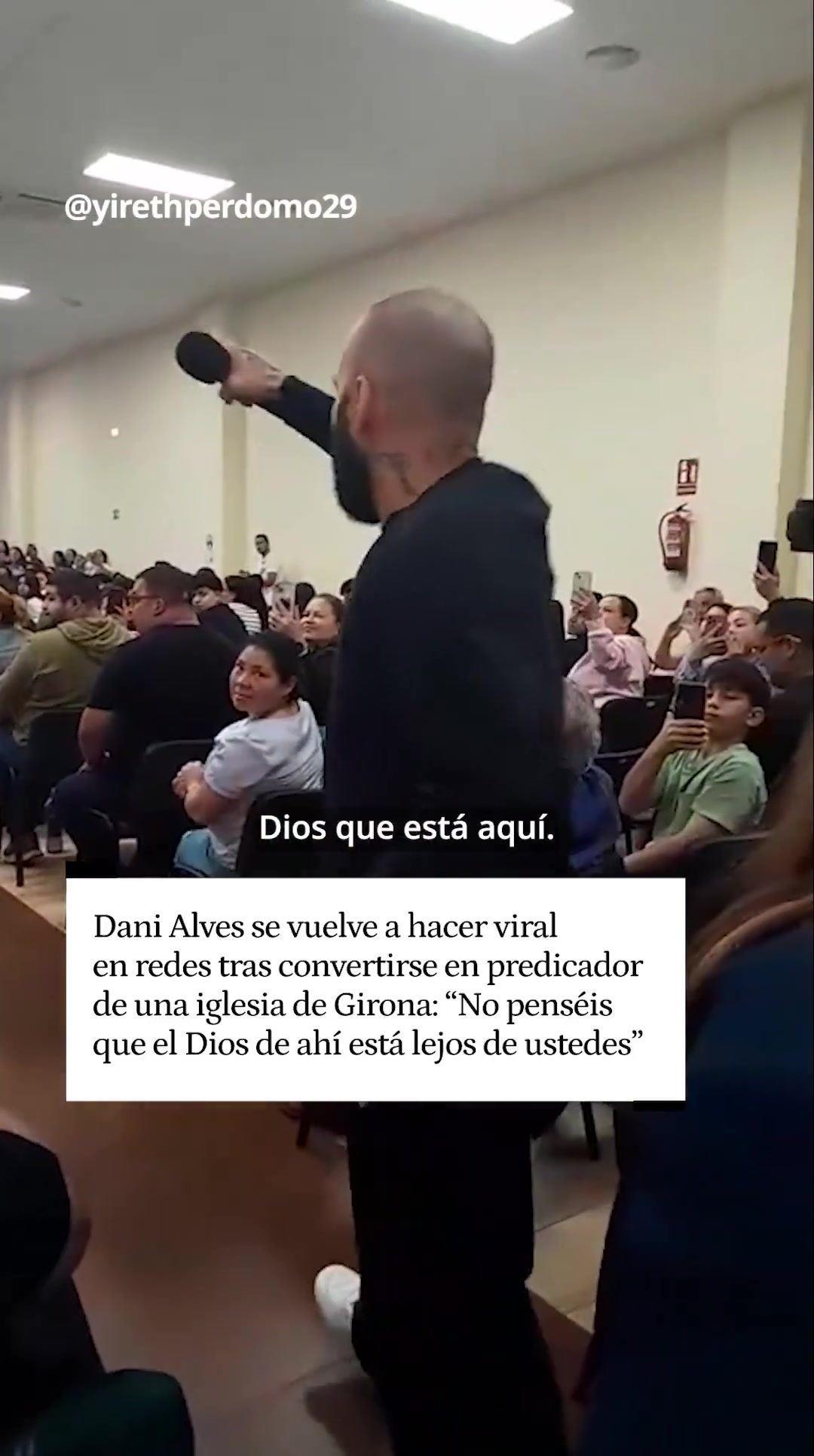 慷慨激昂！阿尔维斯成为传教士后传教：上帝就在我们身边