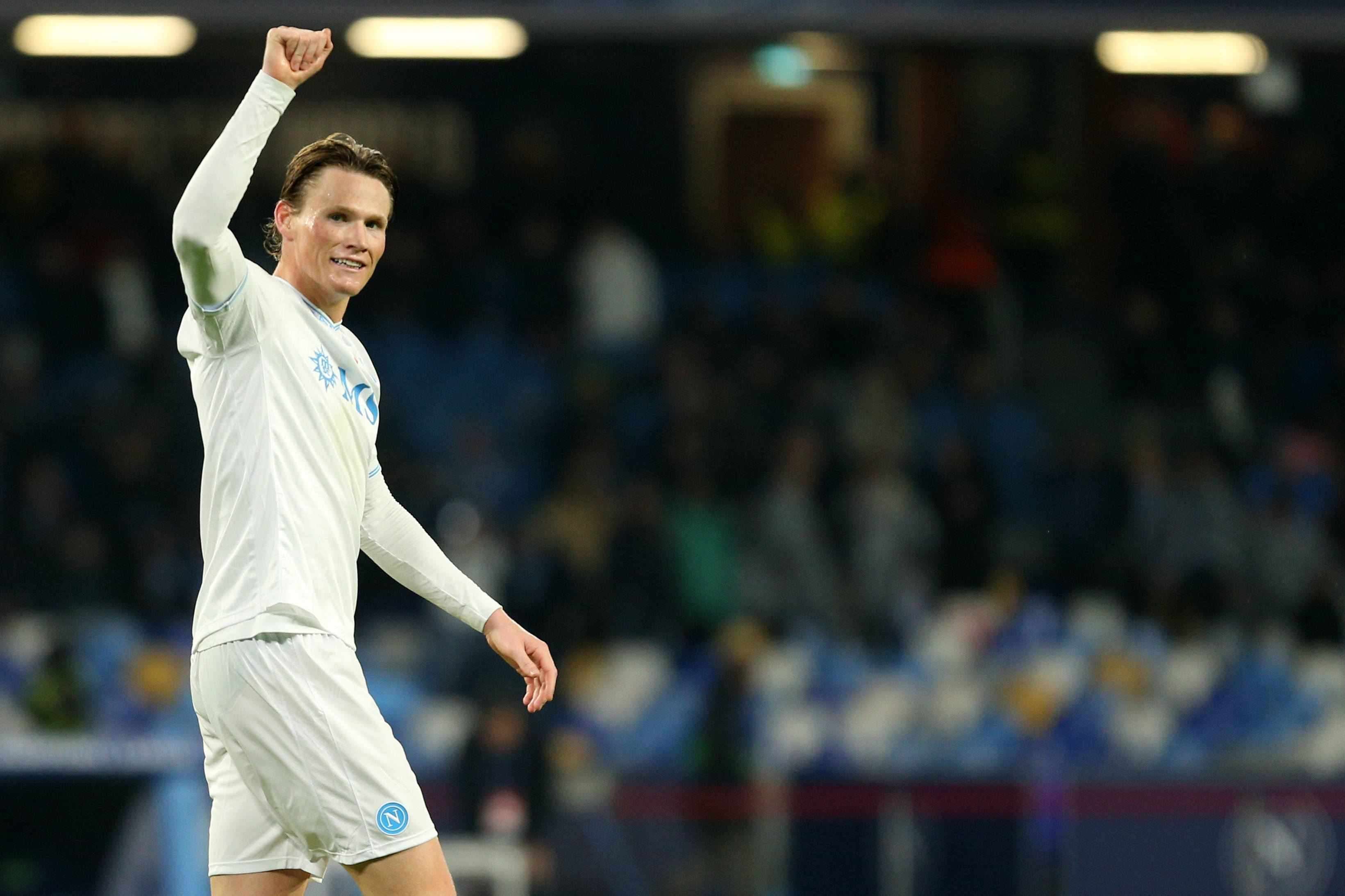 5000万欧真核麦克托米奈22场7球，意甲赛季最佳 带队进世界杯