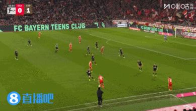 拜仁1-1扳平！金玟哉过顶直塞策动，迪亚斯倒地助攻格雷罗破门