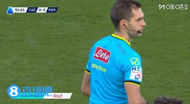 罗马少打一人！切利克防守最后一人犯规被罚下，VAR取消点球判罚