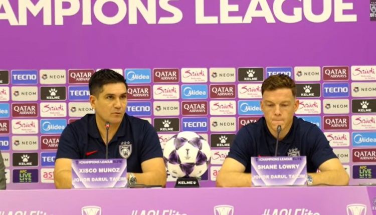 柔佛主帅：我们的球员掌控了比赛，高位逼抢执行得非常好