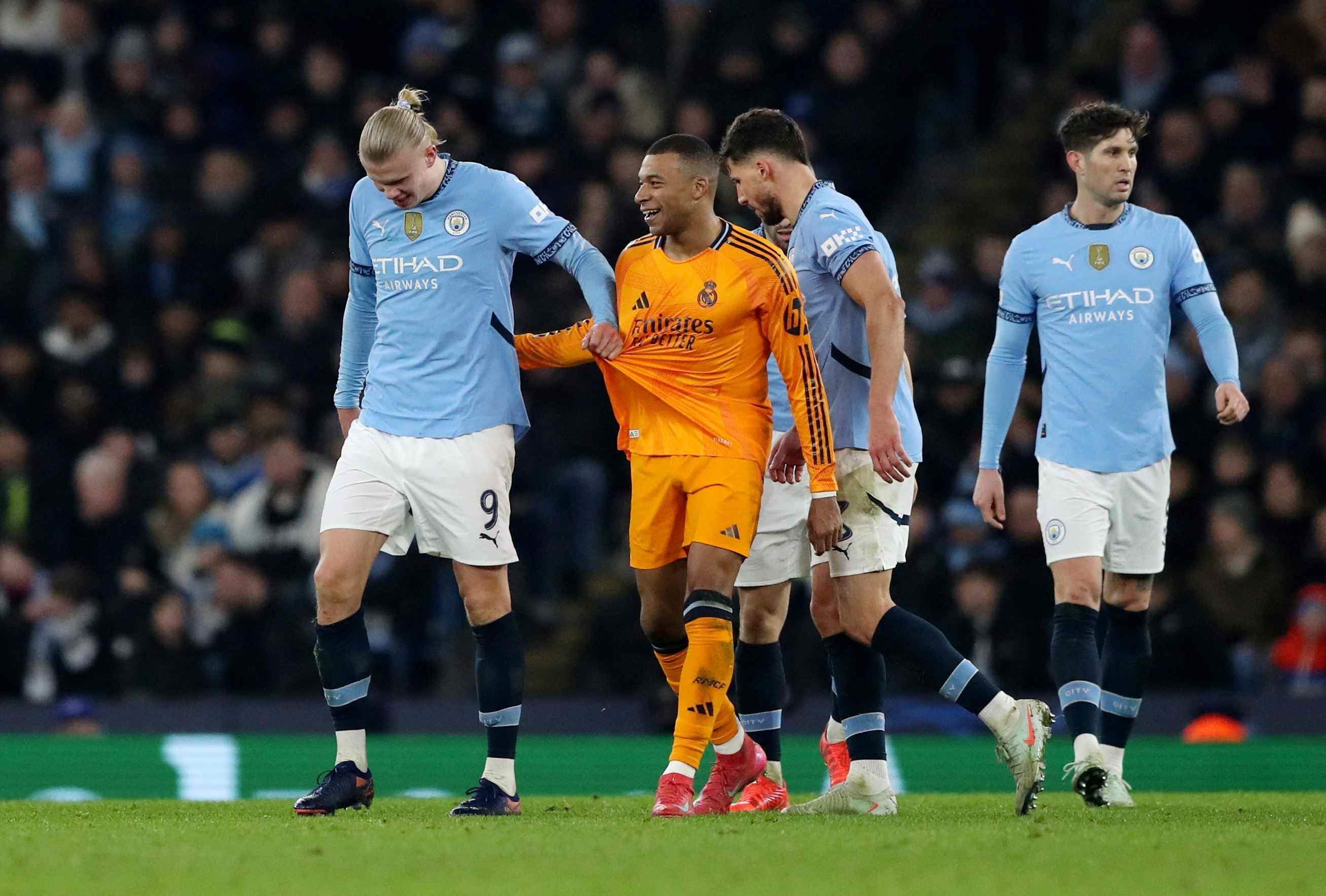 焦点大战！皇马曼城数据前瞻：哈兰德欧冠9次面对西甲球队打进9球