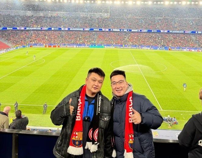 西海岸投资人徐尚现场看巴萨皇马，期待名企参与混改