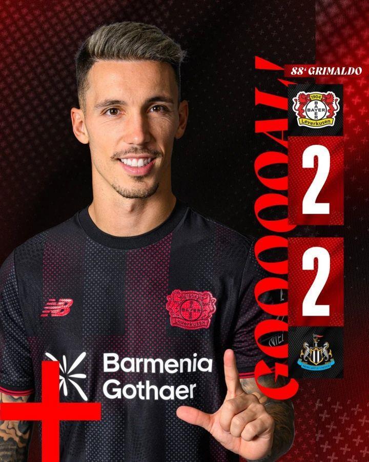 锋卫！30岁格里马尔多20场9球5助，药厂队内第一射手 2023年免签